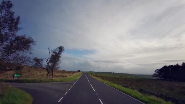 A68 Est Une Route Importante Royaume Uni Allant Darlington Angleterre — Video