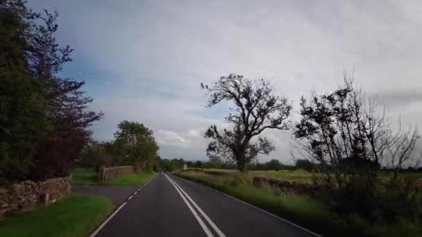 A68 Una Carretera Importante Reino Unido Que Desde Darlington Inglaterra — Vídeos de Stock