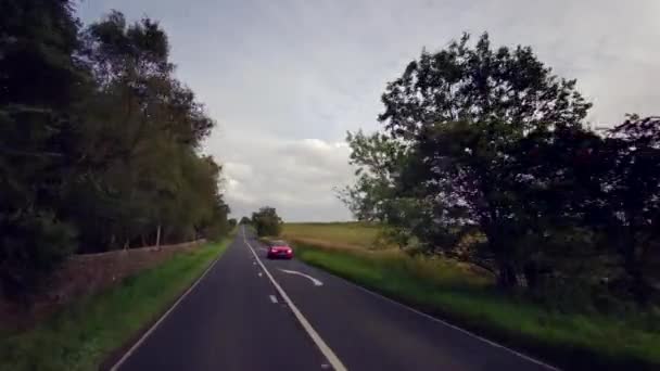 A68 Ngiltere Darlington Dan Edinburgh Daki A720 Kadar Uzanan Büyük — Stok video