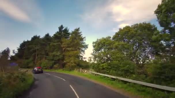 A68 Stor Vej Det Forenede Kongerige Der Går Fra Darlington – Stock-video