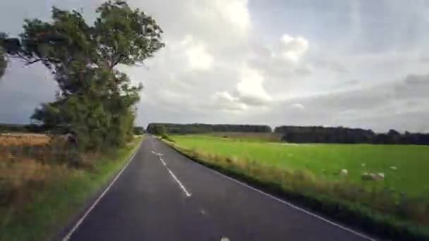 A68 Una Carretera Importante Reino Unido Que Desde Darlington Inglaterra — Vídeos de Stock