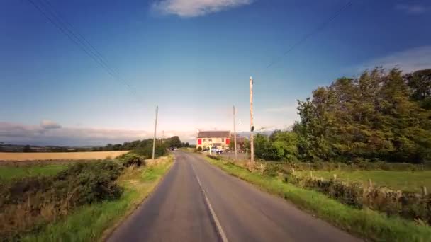 A68 Una Carretera Importante Reino Unido Que Desde Darlington Inglaterra — Vídeos de Stock