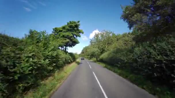 A68 Una Carretera Importante Reino Unido Que Desde Darlington Inglaterra — Vídeos de Stock