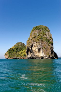 Phra Nang plajı, Railay, Krabi ili, Tayland: Uzun kuyruklu tekneler ve Prenses Mağarası - Seyahat yeri - 25 Ocak 2020