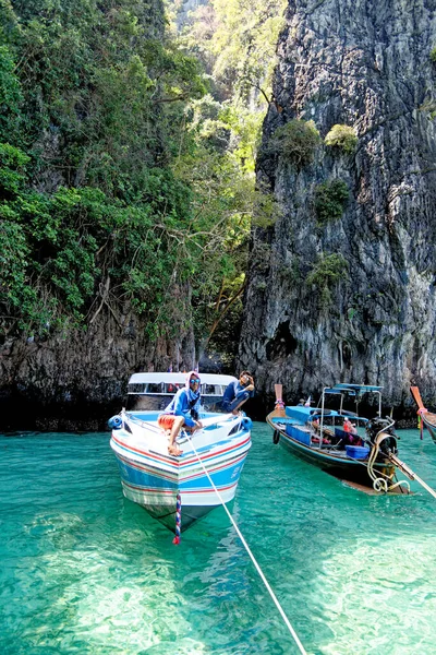 Phi Phi Island Krabi Thailand January 24Th 2020 Travel Destiation — Stock Photo, Image