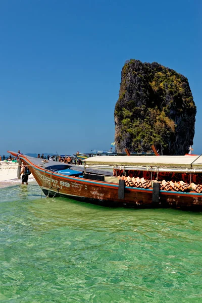 목적지 Phra Nang Bay Poda Island Krabi Province Thailand Southeast — 스톡 사진