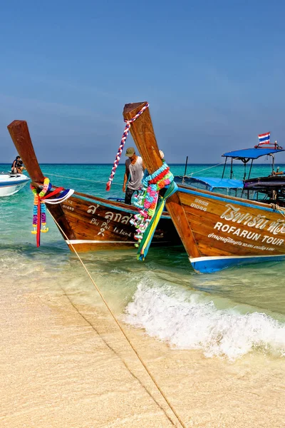 Reisbestemming Phra Nang Bay Poda Island Provincie Krabi Thailand Zuidoost — Stockfoto
