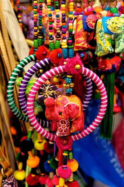 Выставка Тайских Сувениров Ночной Рынок Нанг Таиланд Января 2020 Года — стоковое фото