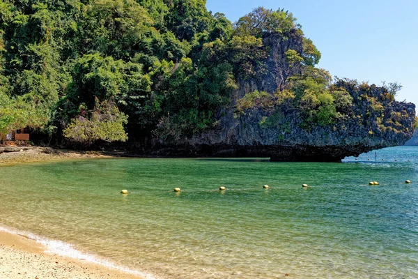 Koh Phak Bia Island Pequena Ilha Localizada Atrás Ilha Hong — Fotografia de Stock