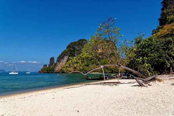 Koh Phak Bia Island Pequena Ilha Localizada Atrás Ilha Hong — Fotografia de Stock