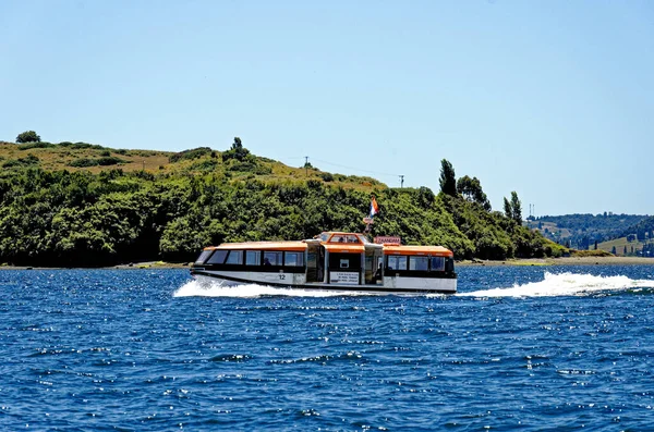 View Castro Bay Chilo Island Chile Lake District 11Th January — Stock Photo, Image