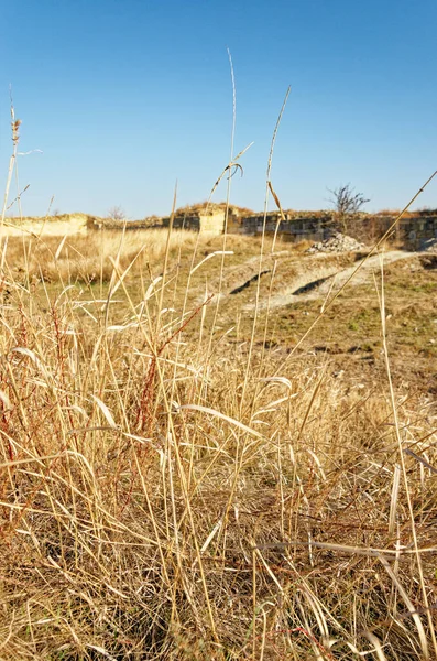 Histria Romania 古希腊殖民地城市Istros的废墟 由Milesian移民建立 Dobrogea 5Th September 2011 — 图库照片