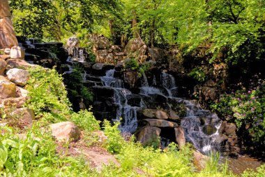 Seyahat Varış Yeri İngiltere - Virginia Su Şelalesi, Windsor Büyük Parkı, Surrey, İngiltere, Birleşik Krallık