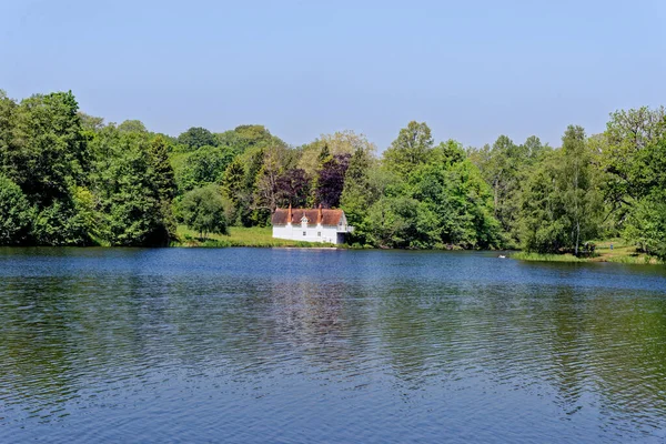 Destino Viagem Reino Unido Fishing Temple Royal Landscape Windsor Great — Fotografia de Stock