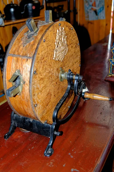 Vintage Bestek Handafwasmachine Een Antiekwinkel Beamish Village Durham County Engeland — Stockfoto