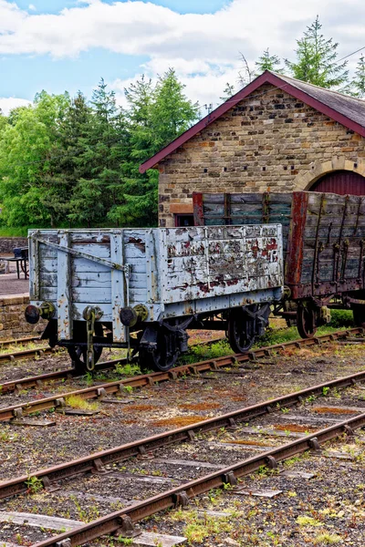 Rowlew Train Station Beamish Village Durham County Inglaterra Reino Unido — Fotografia de Stock