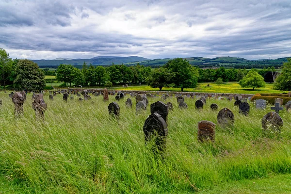 Cmentarz Michała Wszystkich Aniołów Ford Berwick Tweed Northumberland Wielka Brytania — Zdjęcie stockowe