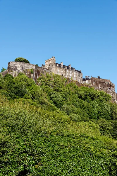 Stirling Castle Een Zonnige Dag Klif Van Castle Hill Stirling — Stockfoto