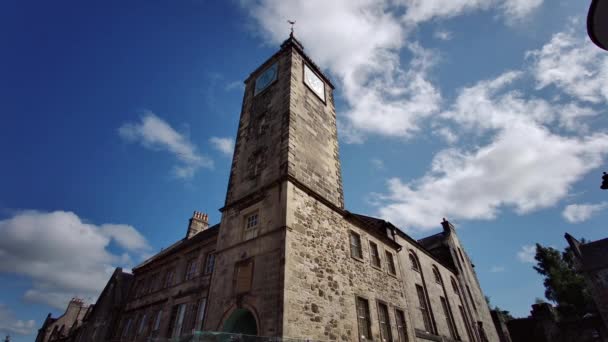 Vista Del Casco Antiguo Stirling Escocia Reino Unido Julio 2021 — Vídeos de Stock