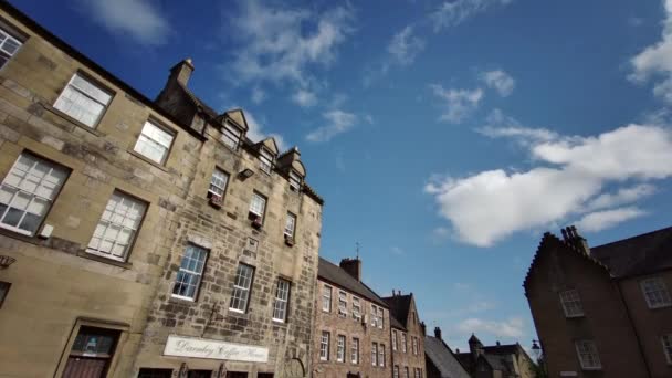 Vista Del Casco Antiguo Stirling Escocia Reino Unido Julio 2021 — Vídeos de Stock