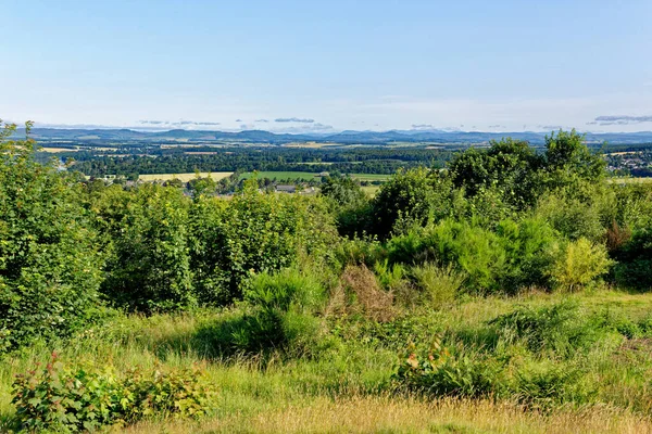View Overlooking Perth Kinnoull Hill Woodland Park Perth Scotland United — Stock Photo, Image
