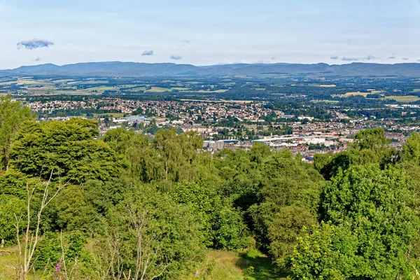 Kinnoull Hill Woodland Park Perth Ten Perth Bakın Skoçya Birleşik — Stok fotoğraf