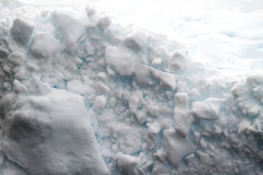 Antarctica - Icebergs - Closeup clipart