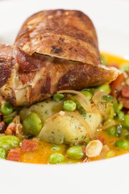 Balık - sebze ile maymunbalığı