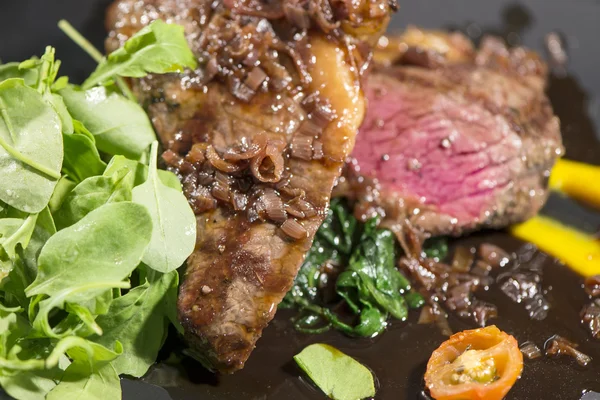 Carni - Carne alla griglia Sirloin Steak — Foto Stock