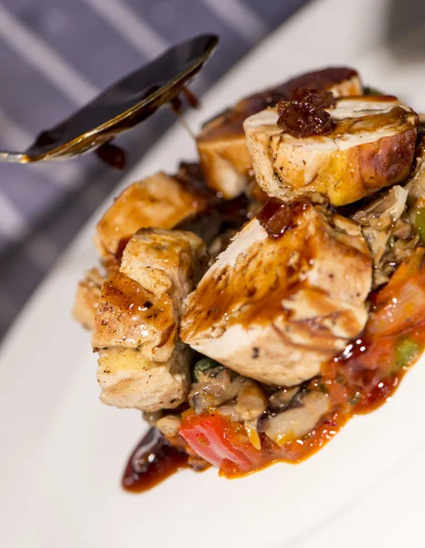 Meats - Guinea Fowl Ballotine — Stock Image Meats - Guinea Fowl Ballotine Stock Photo