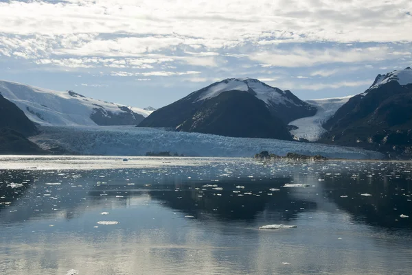 Chili - Paysage glaciaire d'Amalia — Photo