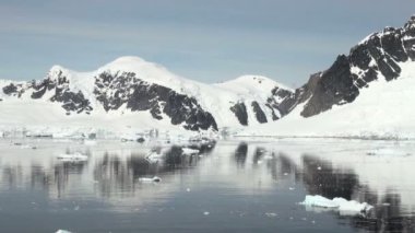 -Küresel ısınma - Antarktika buz oluşumları sahil şeridi