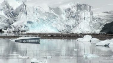 -Küresel ısınma - Antarktika buz oluşumları sahil şeridi