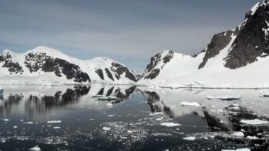 -Küresel ısınma - Antarktika buz oluşumları sahil şeridi