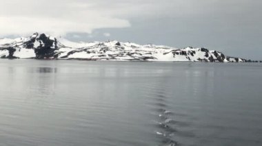 -Küresel ısınma - Antarktika buz oluşumları sahil şeridi
