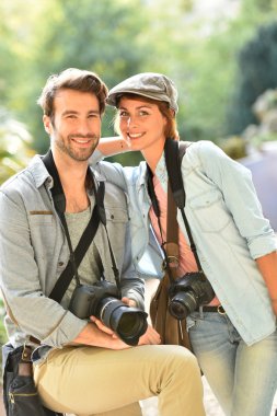 Genç Fotoğrafçılar fotoğraf röportaj yapıyor