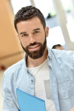  Toplantı Salonu gülümseyen iş adamı
