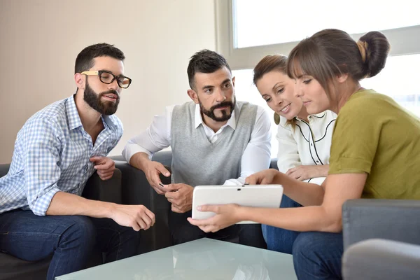 Vergadering van zakenmensen — Stockfoto