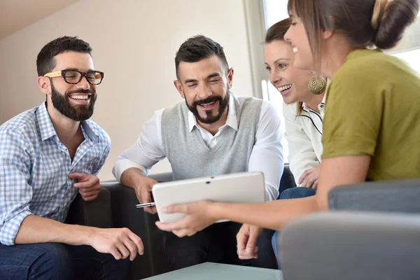 Vergadering van zakenmensen — Stockfoto