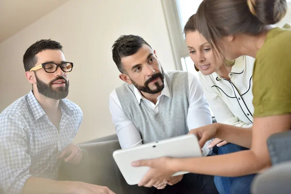 Reunión de empresarios Imagen de stock