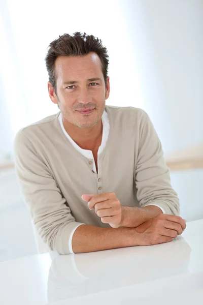 Handsome 40-year-old man — Stock Photo, Image