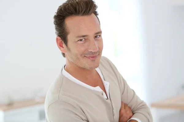 Handsome 40-year-old man — Stock Photo, Image