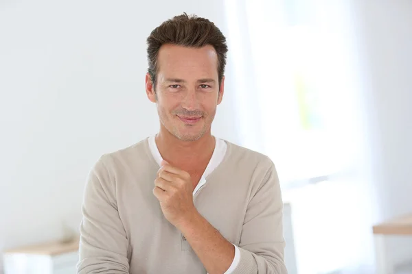 Handsome 40-year-old man — Stock Photo, Image