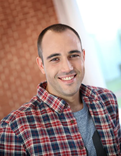 Cheerful student guy — Stock Photo, Image