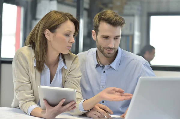 Business people in office — Stock Photo, Image