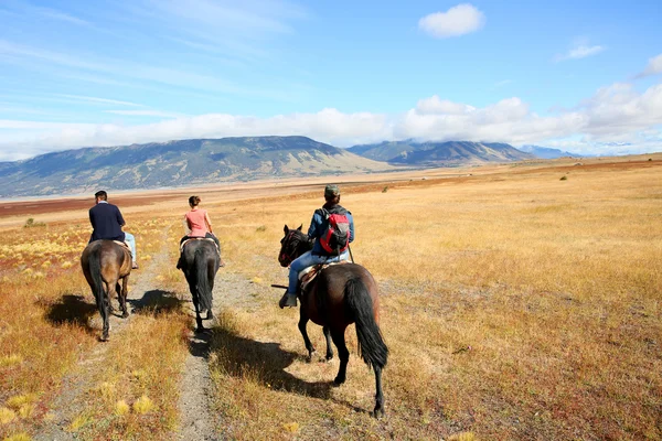 People riding horses — Stock Photo, Image