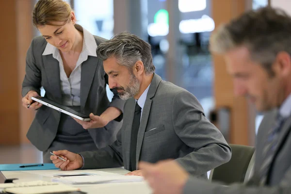 Business partners in office — Stock Photo, Image