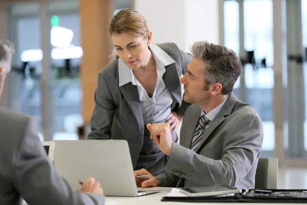 Business partners in office — Stock Photo, Image