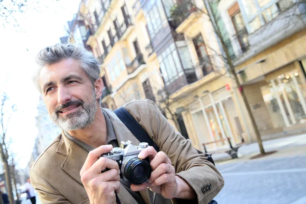 Photographer taking pictures — Stock Photo, Image