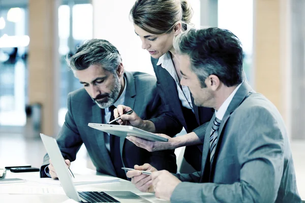 Reunião da equipe de negócios Imagem De Stock